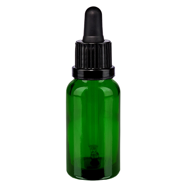 Flacon à pipette 20ml noir OV GreenLine UT18/20