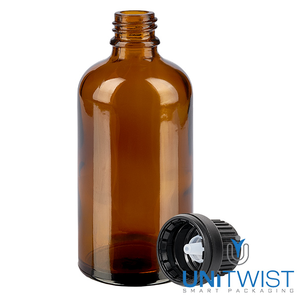 100ml goutte à goutte. 2mm noir OV BrownLine UT18/100