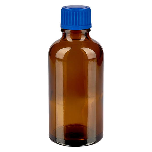 Flacon de 50ml 11mm SV bleu STD BrownLine UT18/50
