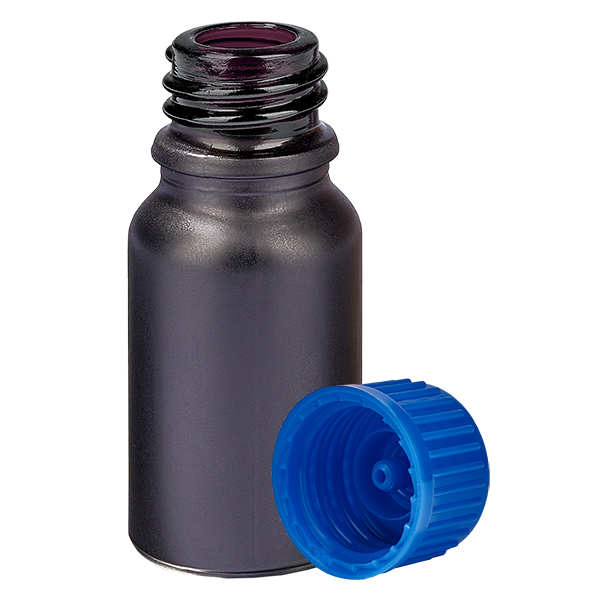 Flacon de 10ml 11mm SV bleu STD BlackLine UT18/10 Flacon de 10ml 11mm SV bleu STD BlackLine UT18/10