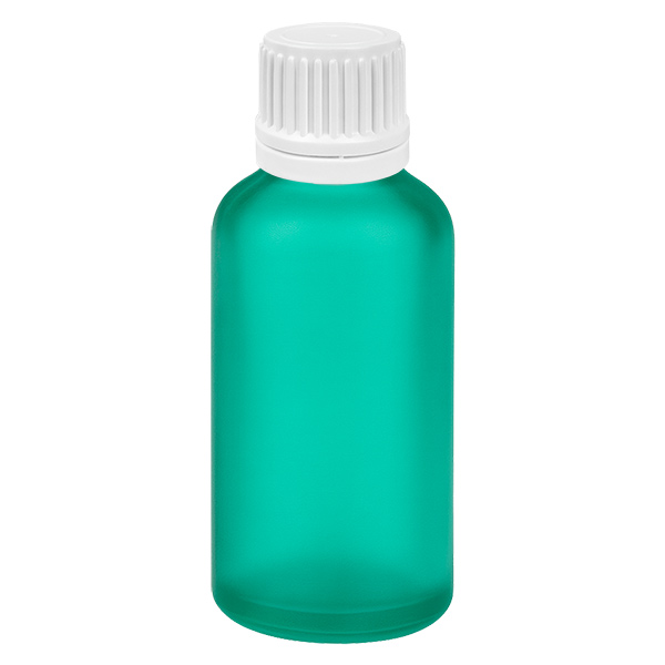 Flacon compte-goutte 50ml 0.7mm blanc OV GreenLine UT18/50 Flacon compte-goutte 50ml 0.7mm blanc OV GreenLine UT18/50