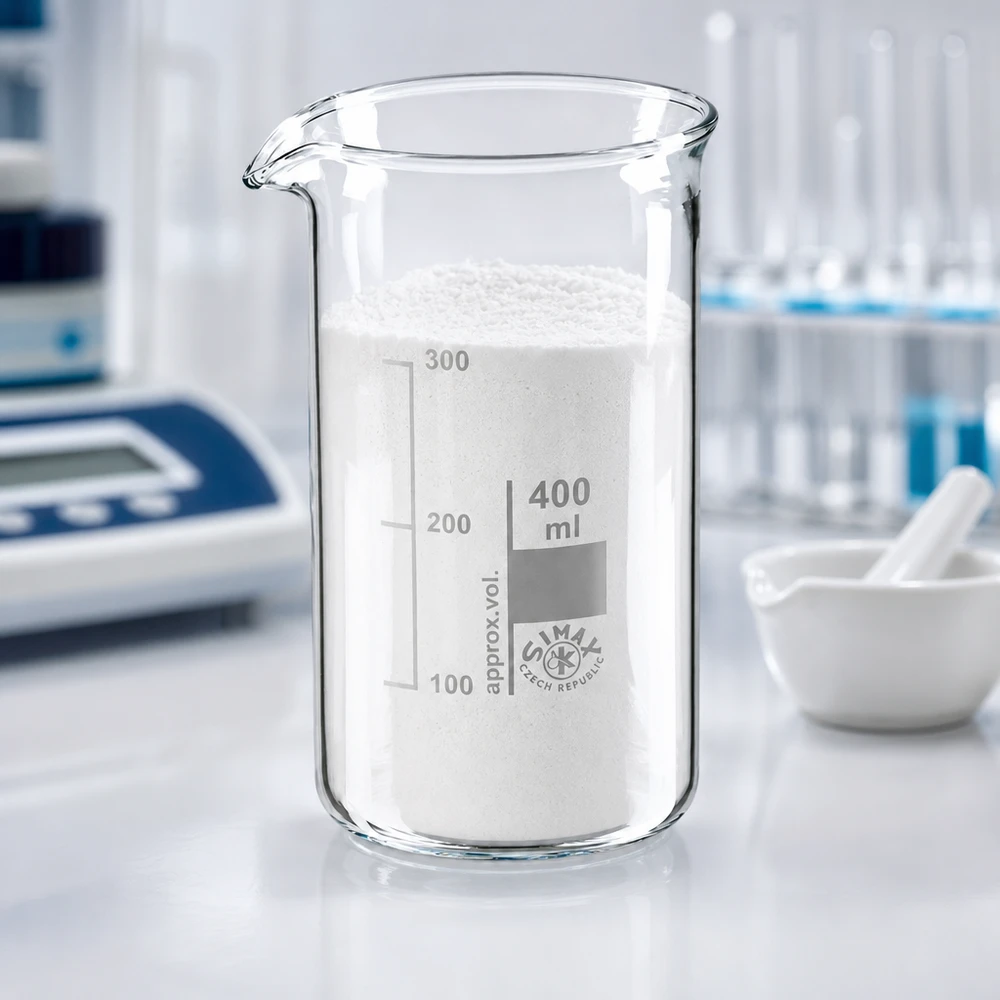 Bécher 400ml en verre borosilicate résistant à la chaleur (forme haute) Bécher de laboratoire haut de 400 ml avec bec verseur et graduation précise, fabriqué en République tchèque