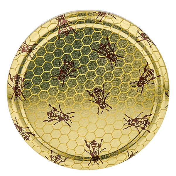 1062ml Verre rond avec couvercle BasicSeal nid d&#039;abeilles UNiTWIST