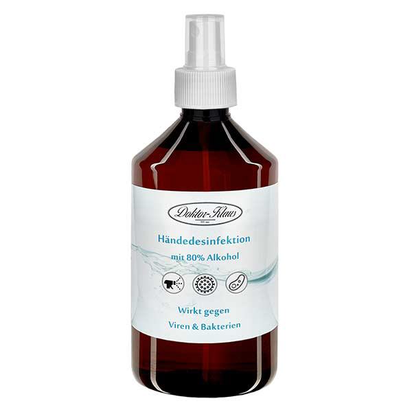 Spray désinfectant pour les mains 500ml Doktor-Klaus Spray désinfectant pour les mains 500ml Doktor-Klaus
