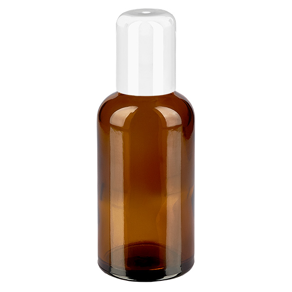 Flacon 50ml Roll-On blanc STD BrownLine UT18/50