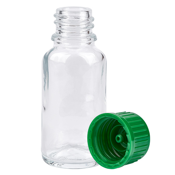 Flacon 20ml 11mm SV vert STD ClearLine UT18/20 Flacon 20ml 11mm SV vert STD ClearLine UT18/20