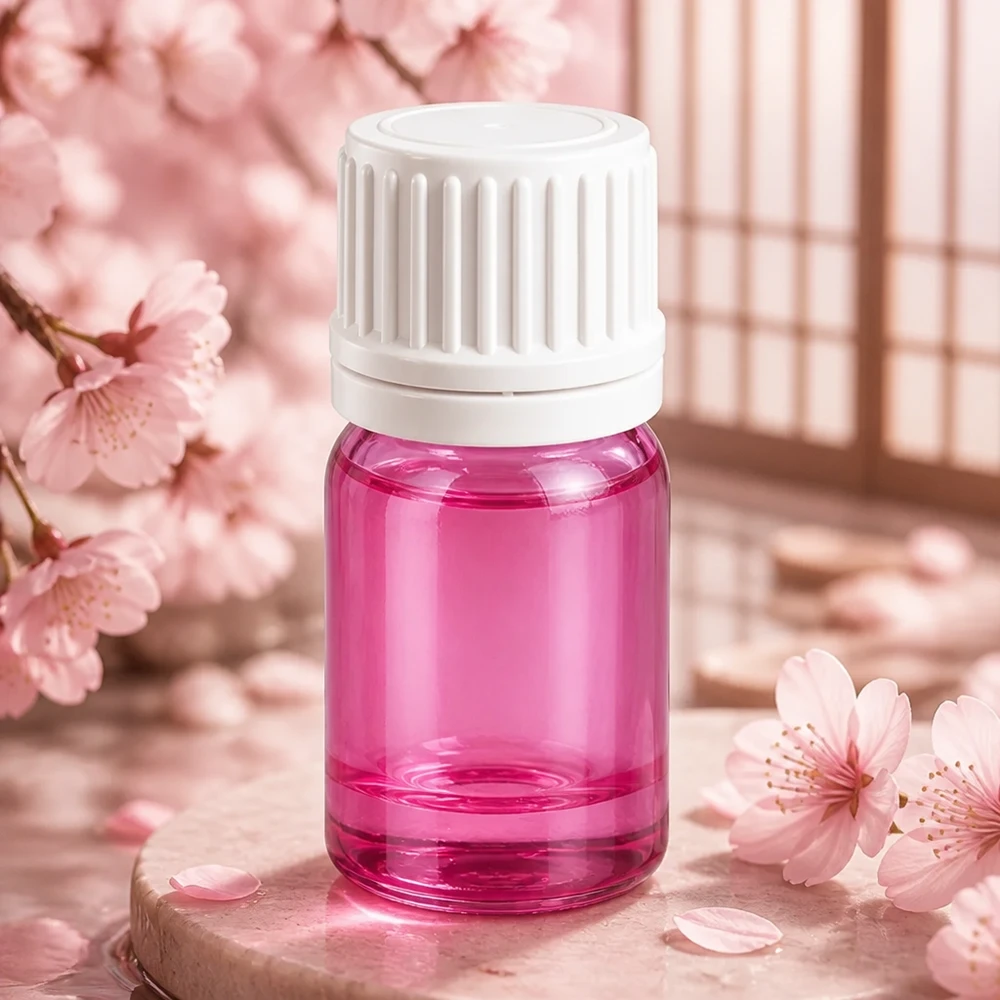 Flacon compte-gouttes 5ml 0.7mm blanc originalité bouchon à vis PurpleLine UT18/5 Bouteille en verre Premium 5ml 0.7mm ouverture goutte pour l'aromathérapie et la cosmétique naturelle