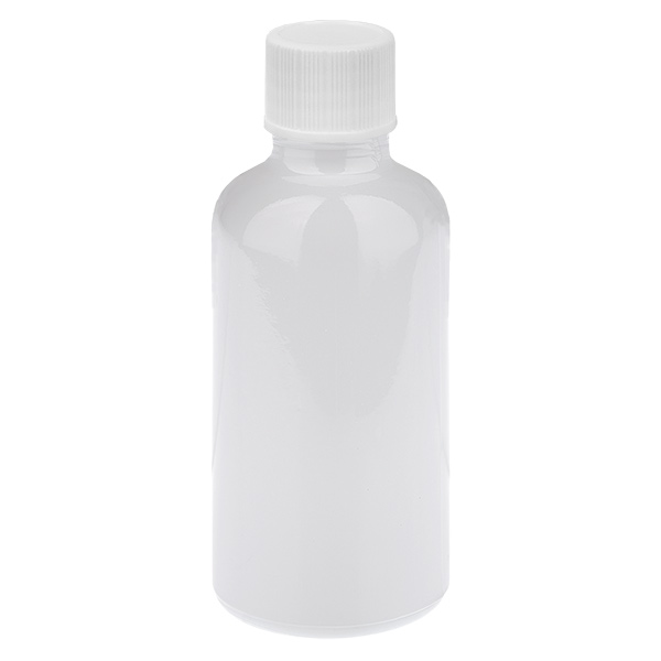 Flacon 50 ml Bouchon à vis 11 mm blanc Standard WhiteLine UT18/50 Flacon 50 ml Bouchon à vis 11 mm blanc Standard WhiteLine UT18/50