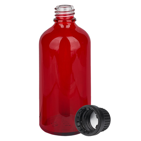 Flacon 100ml 11mm SV noir OV RedLine UT18/100 Flacon 100ml 11mm SV noir OV RedLine UT18/100