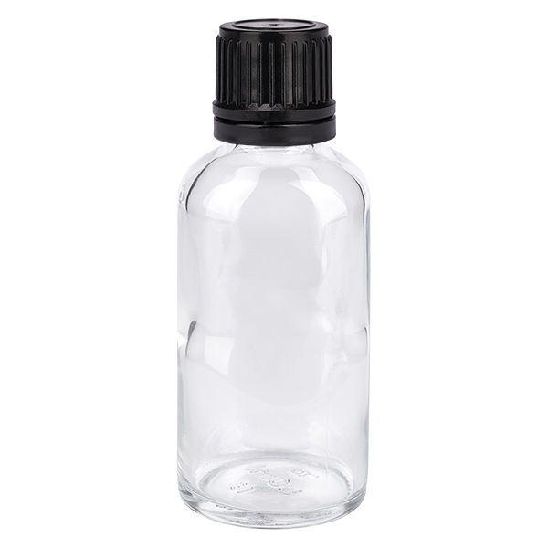 Flacon 50ml (globule) 3mm GR s. STD ClearL. UT18/50