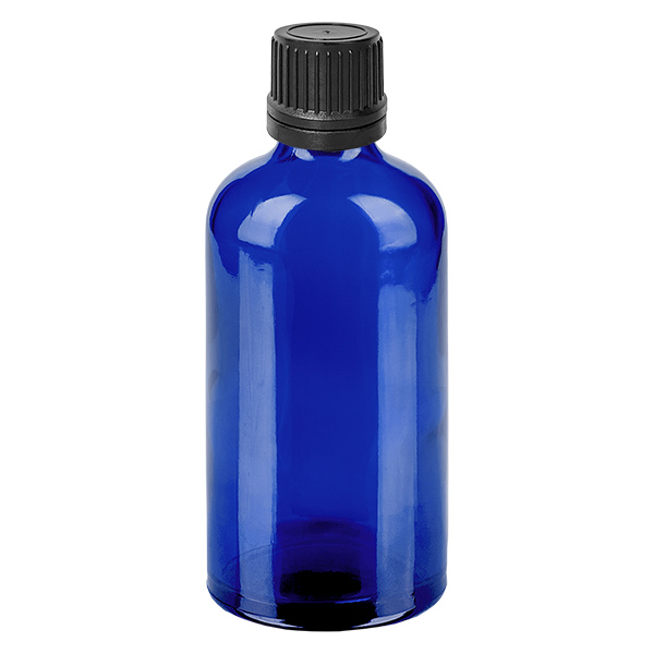 100ml flacon compte-gouttes. 1mm noir OV BlueL. UT18/100