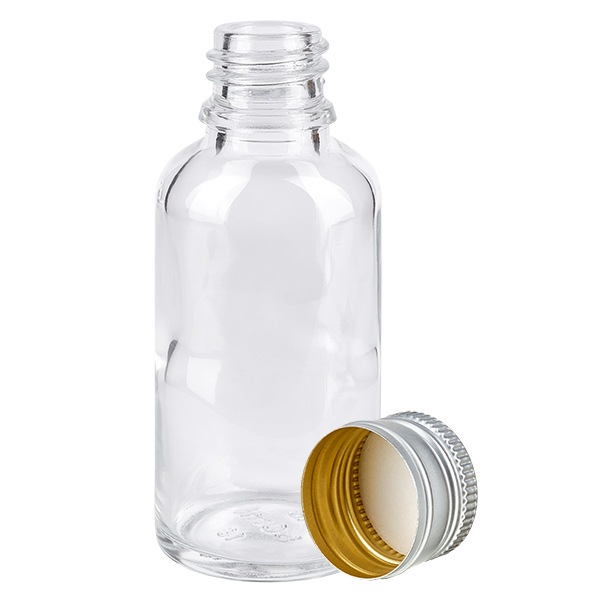 Flacon 30ml 11mm SV alu-argent STD ClearL.UT18/30