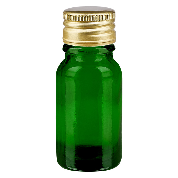 Flacon 10ml 11mm SV alu-or STD GreenL. UT18/10