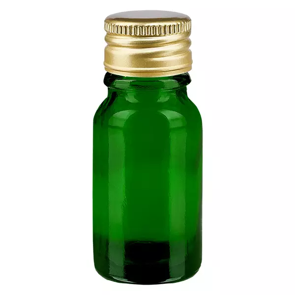 Flacon 10ml 11mm SV alu-or STD GreenL. UT18/10