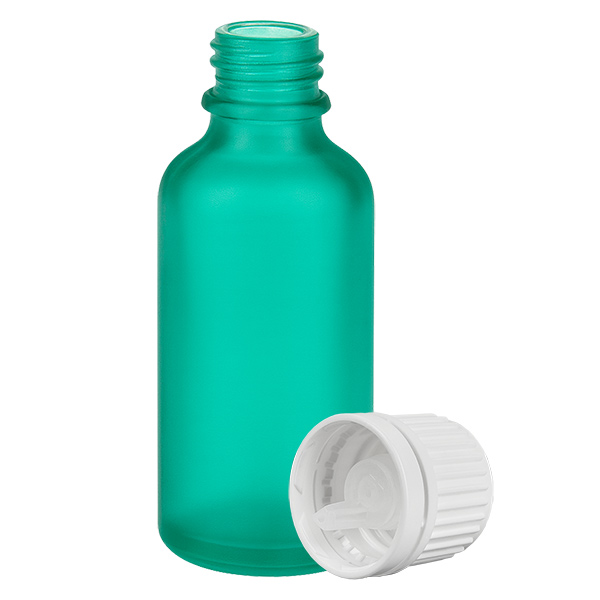 Flacon compte-goutte 50ml 0.7mm blanc OV GreenLine UT18/50 Flacon compte-goutte 50ml 0.7mm blanc OV GreenLine UT18/50