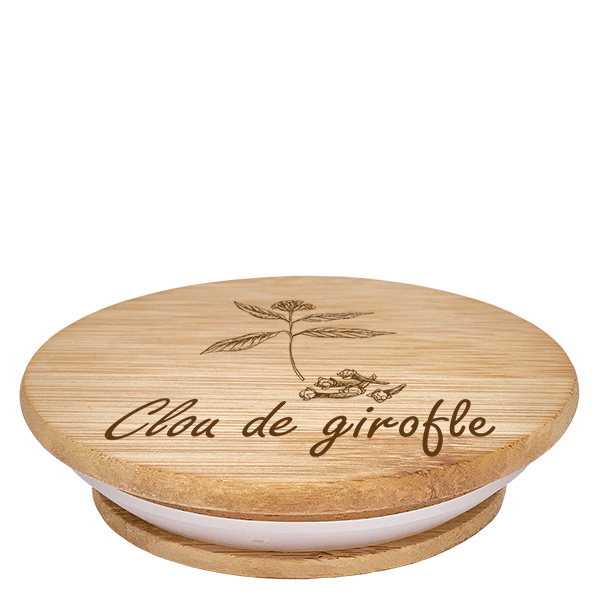 Paire en bois « clou de girofle » pour WECK RR60