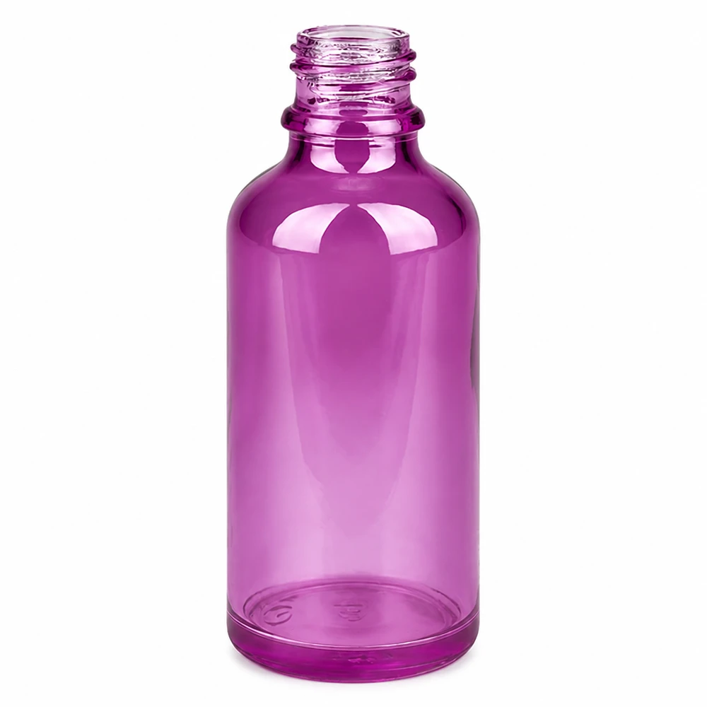 Bouteille à pharmacie de 50ml PurpleLine UT18/50 UNiTWIST Flacon 50ml UNiTWIST PurpleLine UT18/50 pour produits pharmaceutiques cosmétiques et huiles essentielles