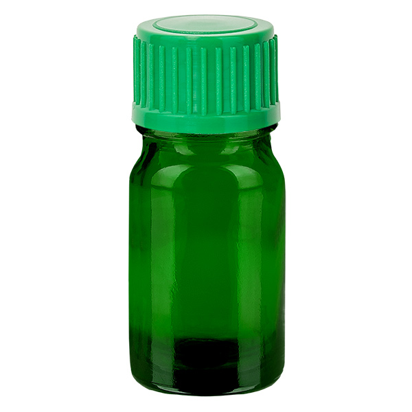 Flacon compte-goutte 5ml 0.8mm vert STD GreenLine UT18/5 Flacon compte-goutte 5ml 0.8mm vert STD GreenLine UT18/5