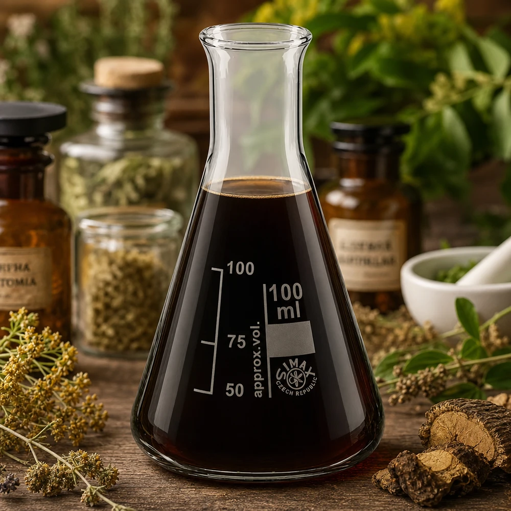 Erlenmeyer 100ml col étroit, verre borosilicate Erlenmeyer professionnel 100ml col étroit avec fond large pour une bonne stabilité en laboratoire