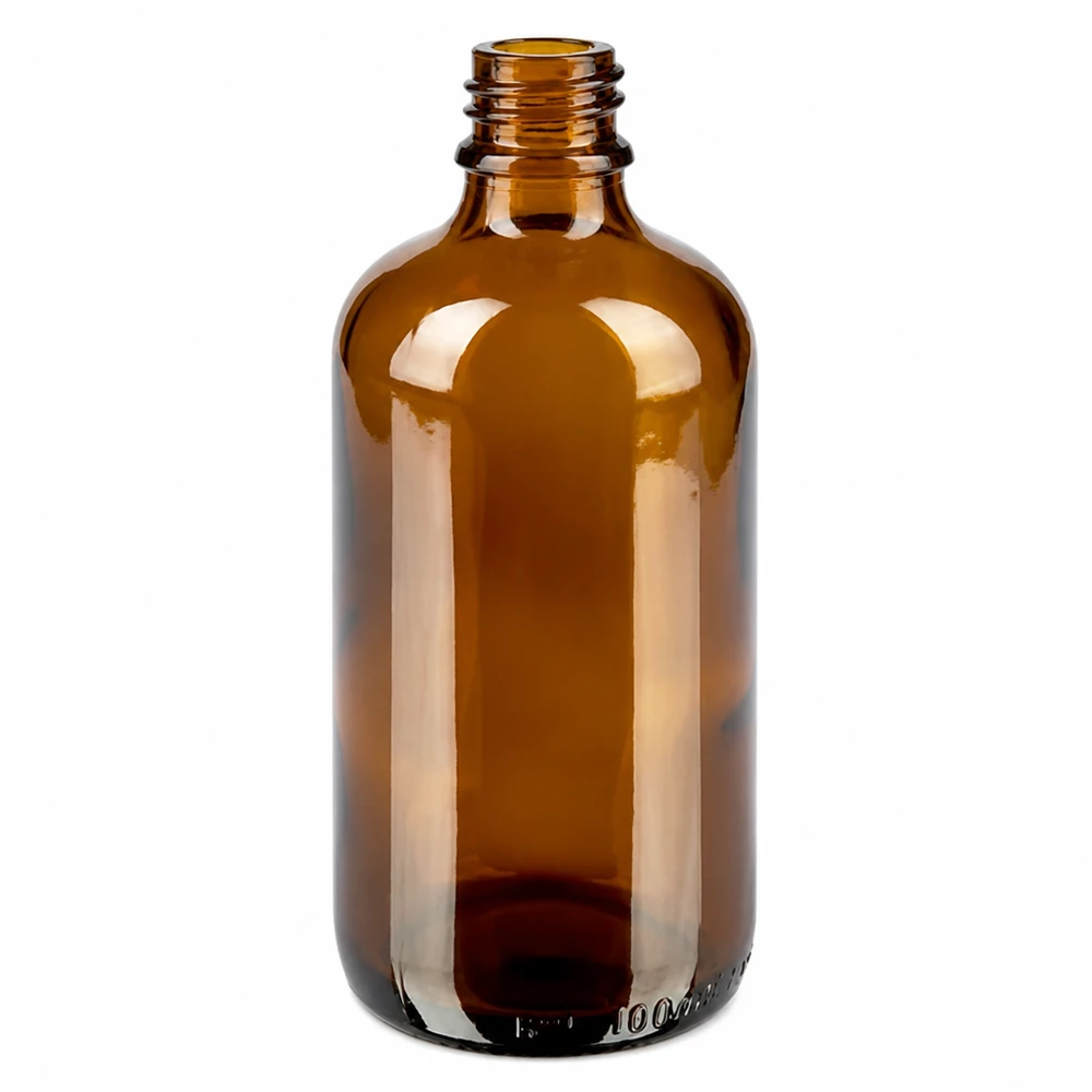 100ml flacon vaporisateur nasal w./tr. STD BrownLine UT18/100 Bouteille en verre compacte de 100 ml de couleur brune pour les sprays nasaux DIY et les remèdes naturels