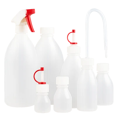 Flacons de laboratoire en PEBD