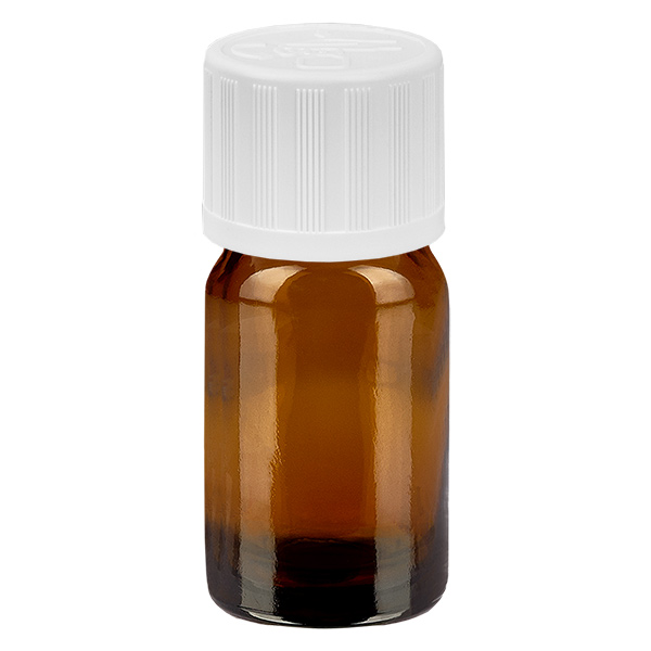 Flacon compte-goutte 5ml 1.2mm w. STD KiSi BrownL. UT18/5