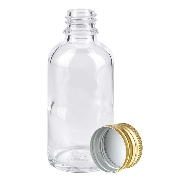 Bouteille 50ml 11mm SV alu-or STD ClearL. UT18/50
