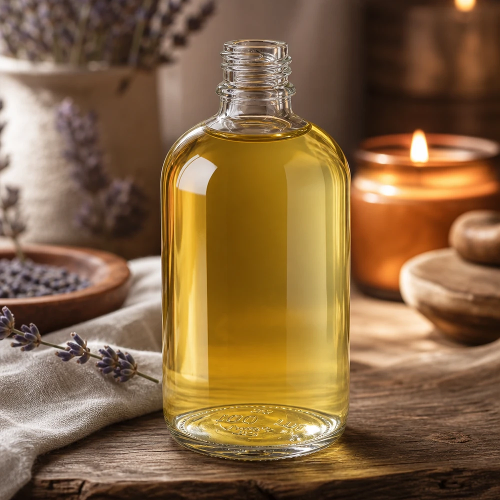 Flacon compte-gouttes 100 ml DIN18 - verre clair ApoGlas Bouteille de pharmacie 100ml en verre borosilicaté de haute qualité pour les applications aromathérapeutiques