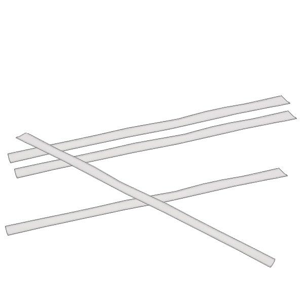 100 clips en papier, longueur 120, blancs 100 clips en papier, longueur 120, blancs