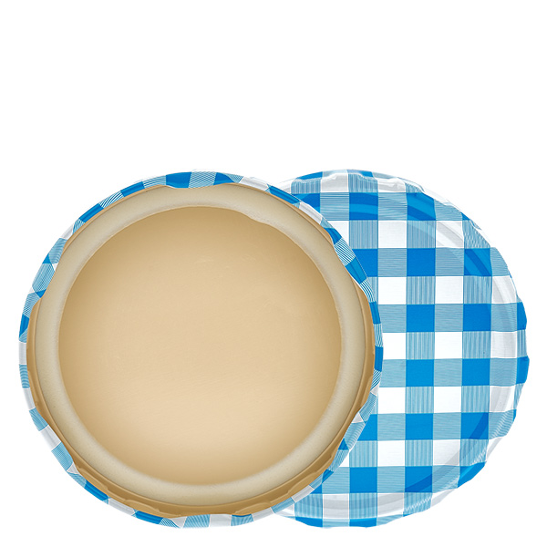 82mm BasicSeal bouchon carreau bleu/blanc (TO82) UNiTWIST