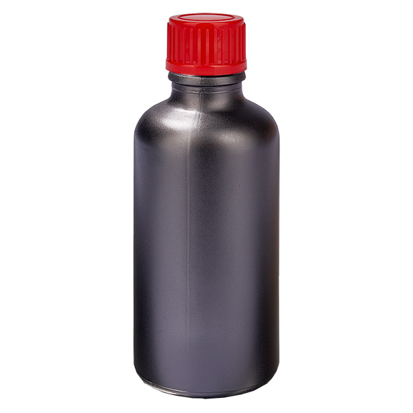 Flacon de 50ml 11mm SV rouge STD BlackLine UT18/50 Flacon de 50ml 11mm SV rouge STD BlackLine UT18/50