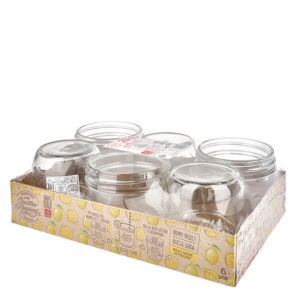 200ml Verre rond "Quattro Stagioni" QS86mm