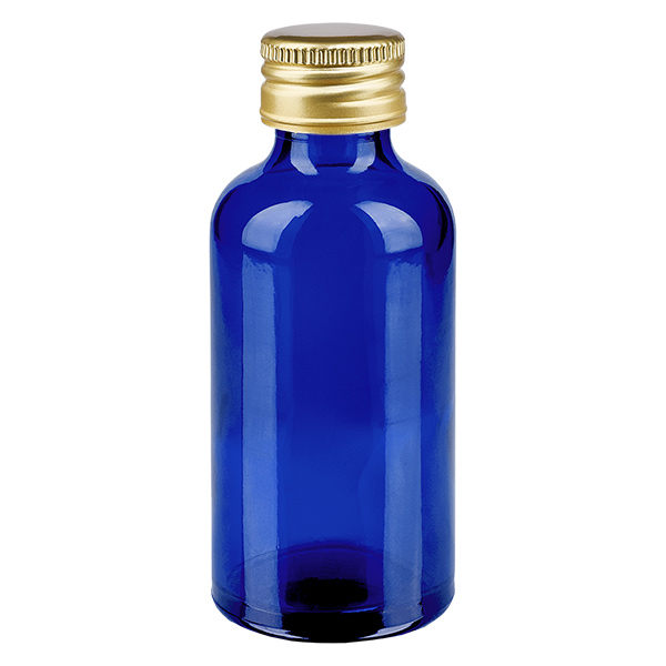 Flacon 50ml 11mm SV alu-or STD BlueL. UT18/50
