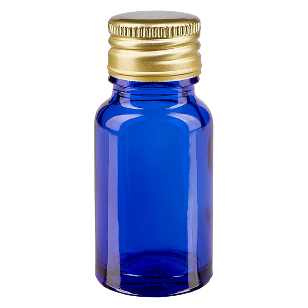 Flacon 10ml 11mm SV alu-or STD BlueL. UT18/10