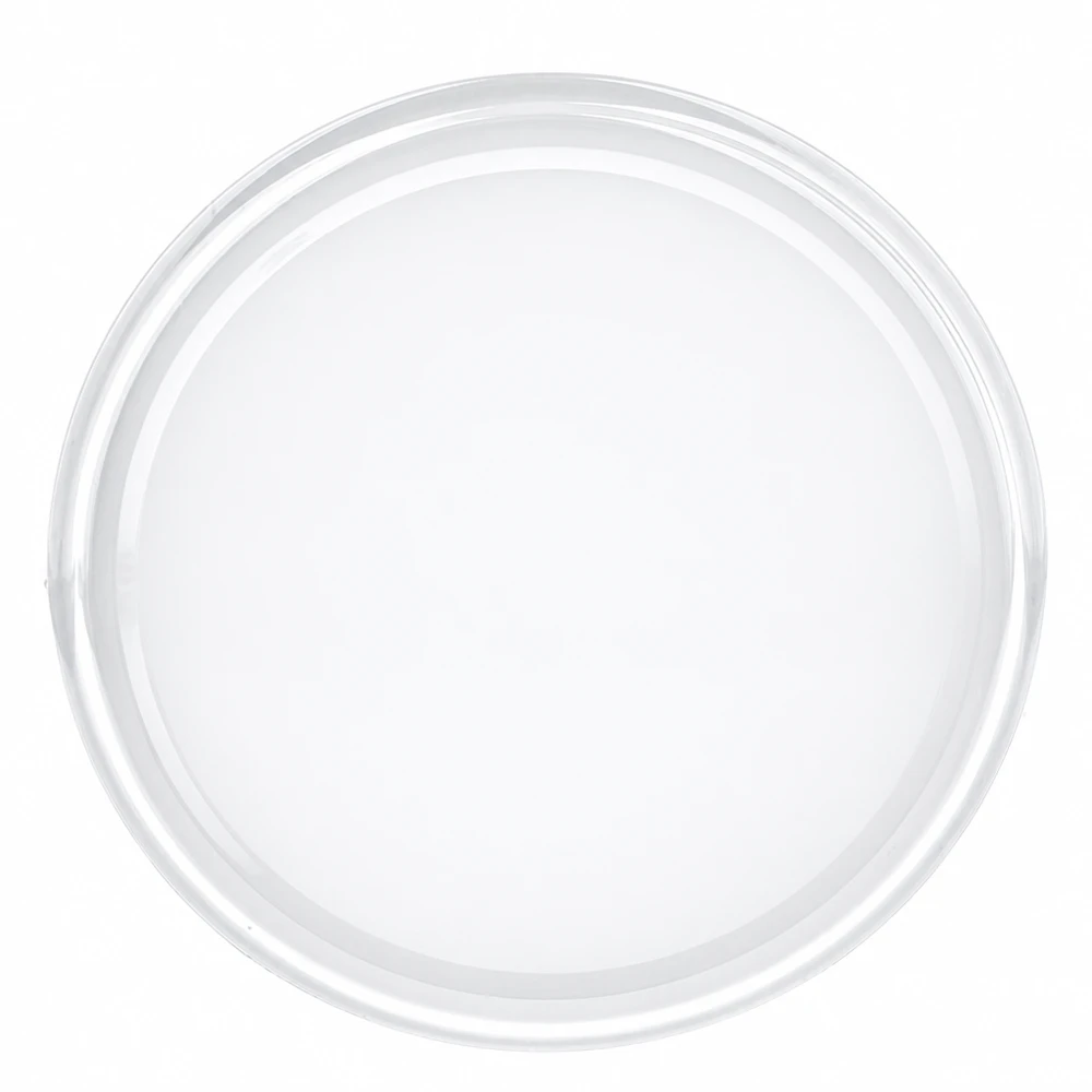 Couvercle rond blanc de 66 mm BasicSeal TO66 en métal pour bocaux de conservation