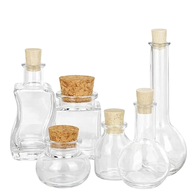 Flacons à bouchon de liège