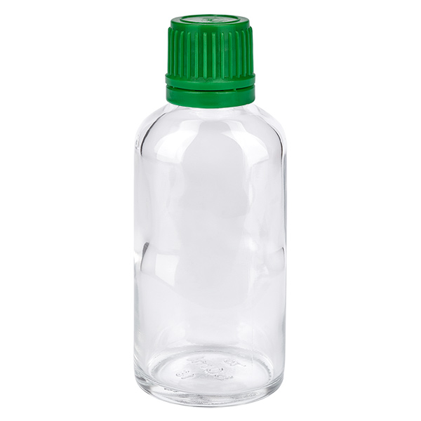 Flacon 50ml 11mm SV vert OV ClearLine UT18/50 Flacon 50ml 11mm SV vert OV ClearLine UT18/50