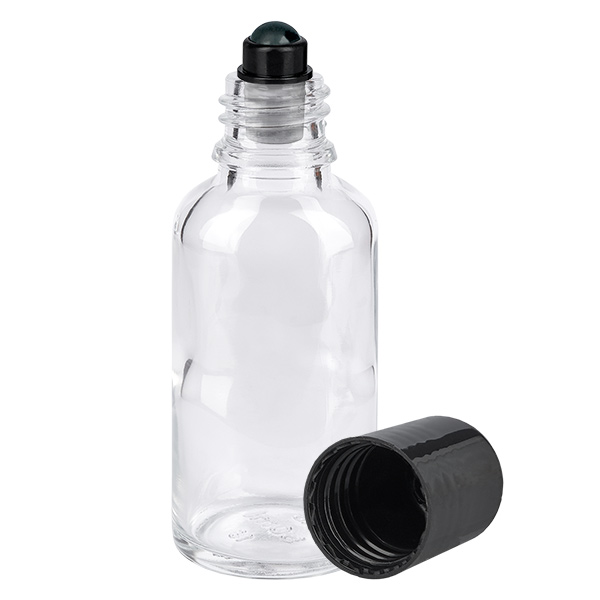 Flacon Roll-On 30ml noir STD ClearLine UT18/30 Flacon Roll-On 30ml noir STD ClearLine UT18/30