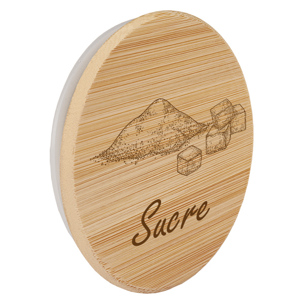 Paire en bois « Sucre » pour WECK RR100