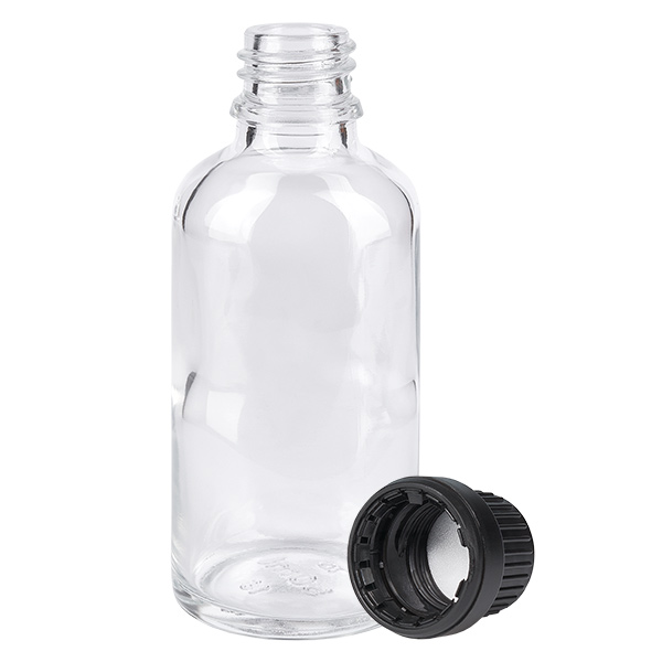 Flacon 50ml 11mm SV noir OV ClearLine UT18/50 Flacon 50ml 11mm SV noir OV ClearLine UT18/50