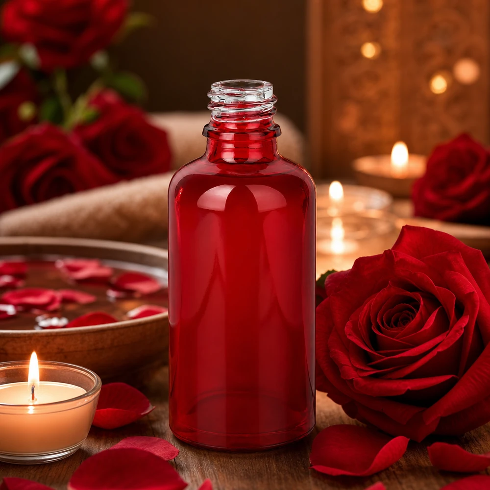 Flacon à pharmacie 50ml RedLine UT18/50 UNiTWIST Flacon de pharmacie robuste RedLine UT18/50 en verre épais pour une sécurité maximale du produit 50ml