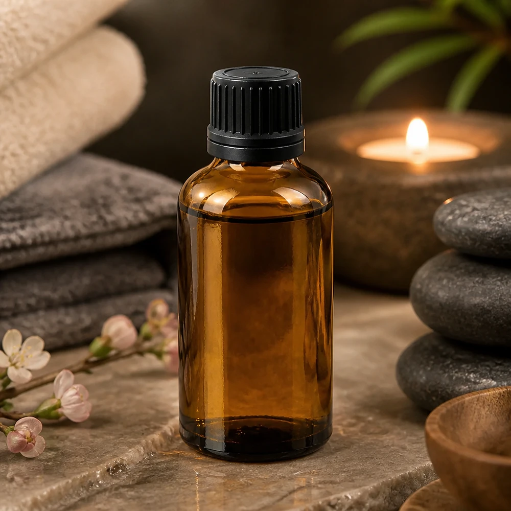 50ml goutte à goutte. 1mm noir OV BrownLine UT18/50 Flacon doseur de précision de 50 ml en verre brun avec un orifice d'égouttage de 1 mm pour un dosage exact