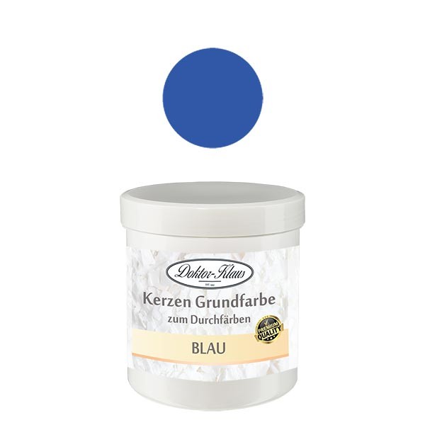 Doctor-Klaus peinture de base pour bougies bleu, 7gr, en boîte