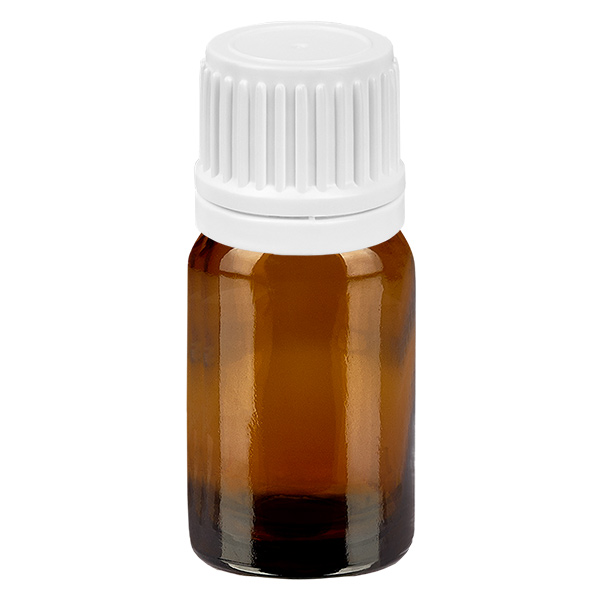 Flacon 5ml 11mm SV blanc OV BrownLine UT18/5