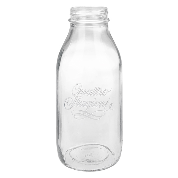 1000ml Bouteille en verre "Quattro Stagioni" QS56mm