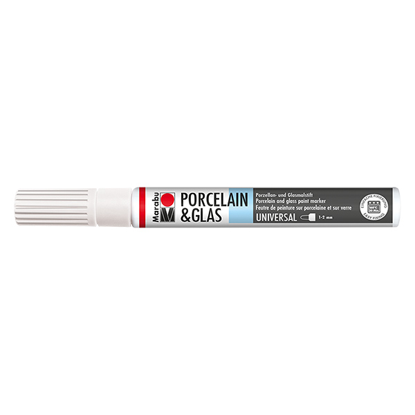 Crayon blanc 1-2mm pour verre/porcelaine (070) Crayon blanc 1-2mm pour verre/porcelaine (070)