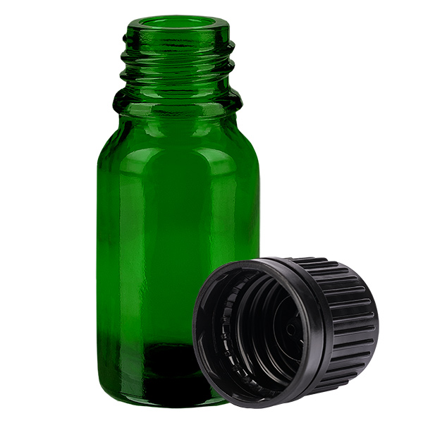 Flacon 10ml 11mm SV noir OV GreenLine UT18/10