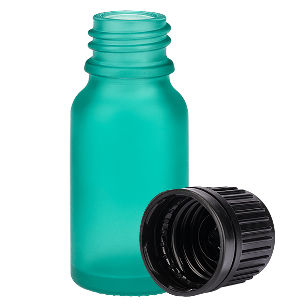 Flacon 10ml 11mm SV noir OV GreenLine UT18/10 Flacon 10ml 11mm SV noir OV GreenLine UT18/10