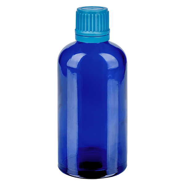 Flacon 100ml 11mm SV bleu OV BlueLine UT18/100
