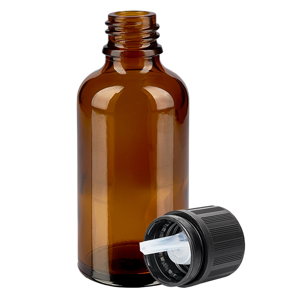 50ml flacon de gouttes. 1mm s. OV KiSi Bli BrownL. UT18/50